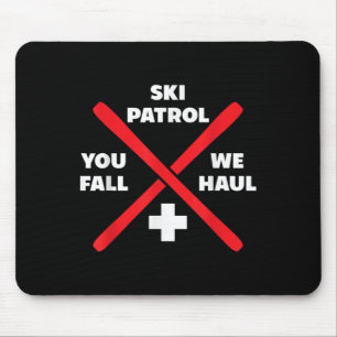 Winter Skipatrouillen-Spiele-Shirts &amp; Hoodies  Mousepad