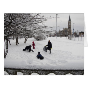 Winter Sledding Jersey City GROSS