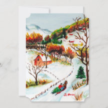 Winter Sleigh Reiten Albergo Colmanicchio