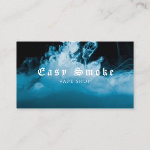 Winter Smoke Vape Shop Geschäftskarte Visitenkarte