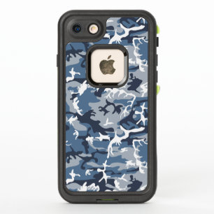 Winter Snow Blue Camouflage, Militär, Armee