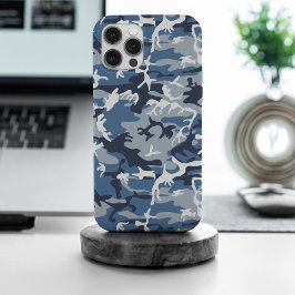 Winter Snow Blue Camouflage, Militär, Armee Case-Mate iPhone Hülle