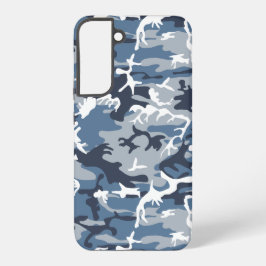 Winter Snow Blue Camouflage, Militär, Armee Samsung Galaxy Hülle