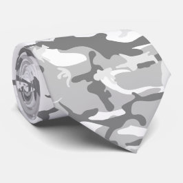 Winter Snow Gray Camouflage, Militär, Armee Krawatte