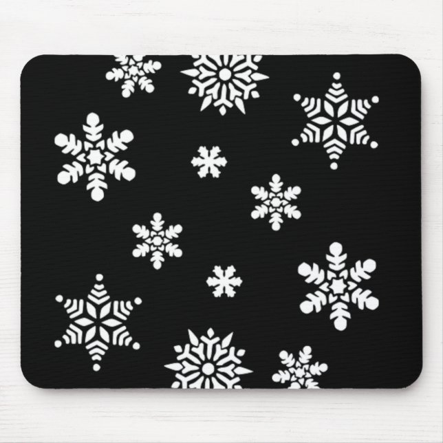 WINTER SNOWFLAKES MOUSEPAD (Vorne)