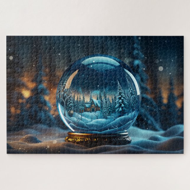 Winter Snowglobe (Horizontal)