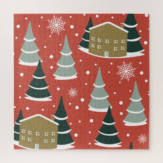 Winter Snowy Pine Wonderland (Vertikal)