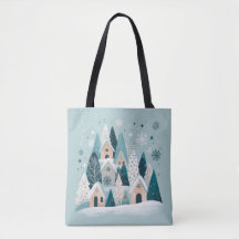 Winter Snowy Village