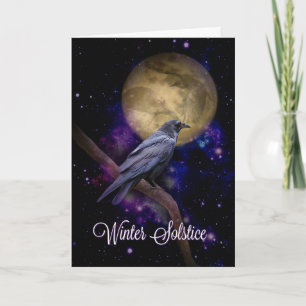 Winter Solstice Blesscard Karte