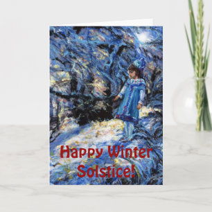 Winter Solstice Card Karte