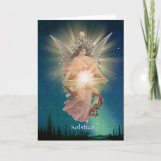 Winter Solstice Cards Feiertagskarte
