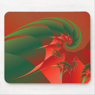 Winter Solstice Cooles Abstraktes Fine Art Fraktal Mousepad