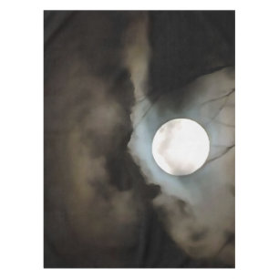 Winter Solstice Moon Celestie Art Tischdecke