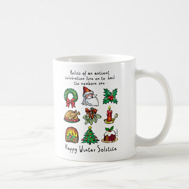 Winter Solstice Relics - Kaffeetasse (Rechts)