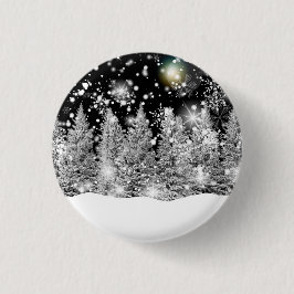 Winter Solstice Schneefall Button