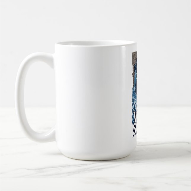 Winter Solstice Temple T-Shirt Kaffeetasse (Links)