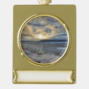 Winter Solstice Turnonce Arm Banner-Ornament Gold