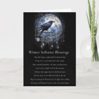 Winter Solstice Weihnachten mit Raven Moon und Kri