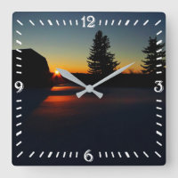 Winter-Sonnenuntergang