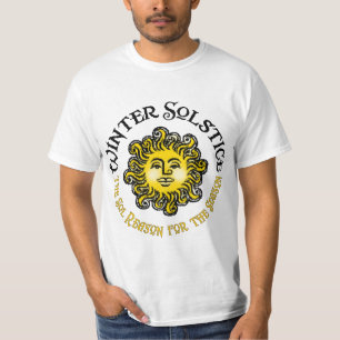 WINTER-SONNENWENDE - der Solenoid-Grund während T-Shirt