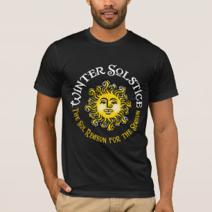 WINTER-SONNENWENDE - der Solenoid-Grund während T-Shirt