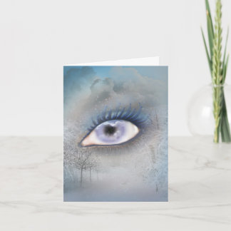 Winter-Sonnenwende Feiertagskarte