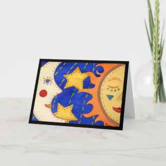 Winter-Sonnenwende Karte