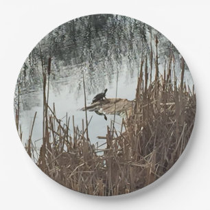 Winter-Sonnenwende Pappteller