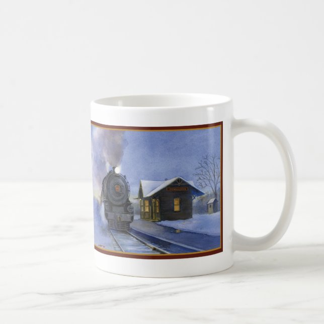 Winter-Sonnenwende-Tasse Kaffeetasse (Rechts)