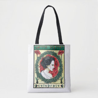 Winter-Sonnenwendefeiertag WeihnachtsTaschentasche Tasche