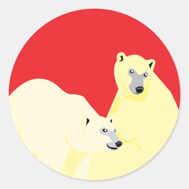 Winter Soul Rot Sticker (Vorderseite)