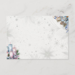 Winter Spice Basic Blank Recipe Card Begleitkarte