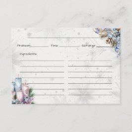 Winter Spice Basic Rezept Card Begleitkarte