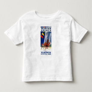 Winter-Sport bei Yosemite PosterYosemite, CA Kleinkind T-shirt