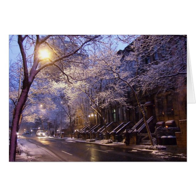 Winter Street 12x18 (Vorderseite (Horizontal))