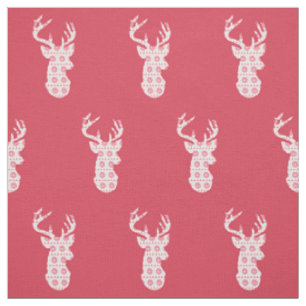 Winter Strick Weihnachts-Reindeer-Fabric Stoff