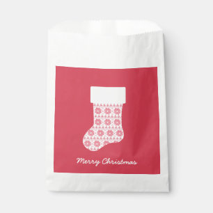 Winter Strick Weihnachts Strumpf Gefallen Taschen Geschenktütchen