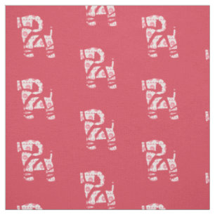 Winter Strick Weihnachts Weihnachten Bock Fabric Stoff