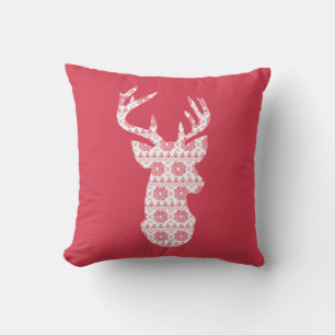 Winter Strick Weihnachtsmann Kissen