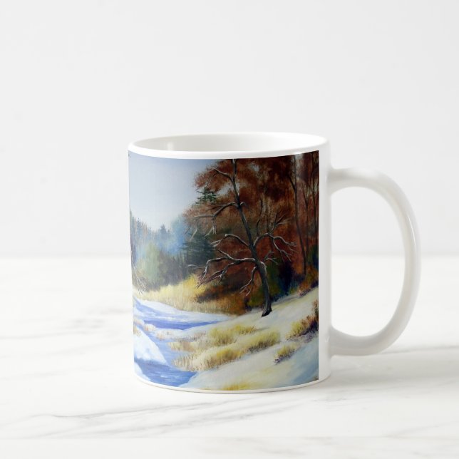 Winter-Strom-Tasse Kaffeetasse (Rechts)