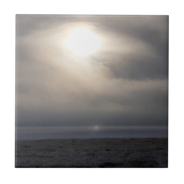 Winter Sun Keramik Tile Fliese (Vorderseite)