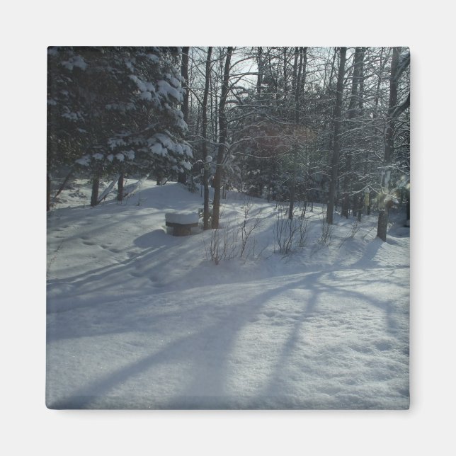 Winter Sunrise Magnet (Vorne)