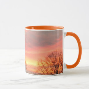 Winter Sunset Tasse
