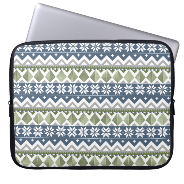 Winter Sweater Laptop Sleeve (Vorderseite)