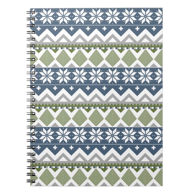 Winter Sweater Notebook Notizblock (Vorderseite)