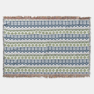 Winter Sweater Throw Blanket Decke