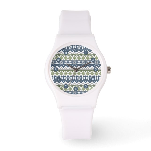 Winter Sweater Watch Armbanduhr (Vorderseite)