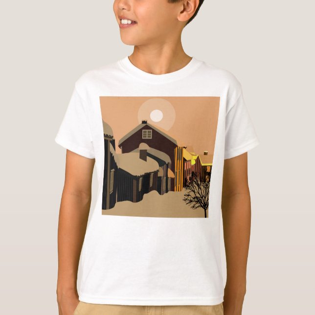 Winter T-Shirt (Vorderseite)