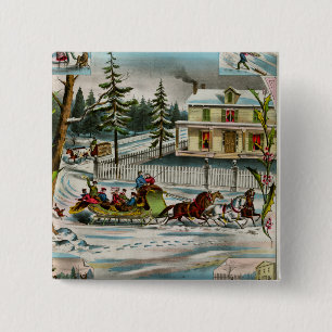 Winter-Tage Button