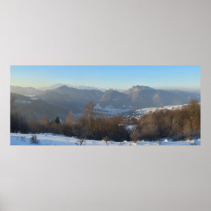 Winter Tatra Aussicht von Beskids Poster